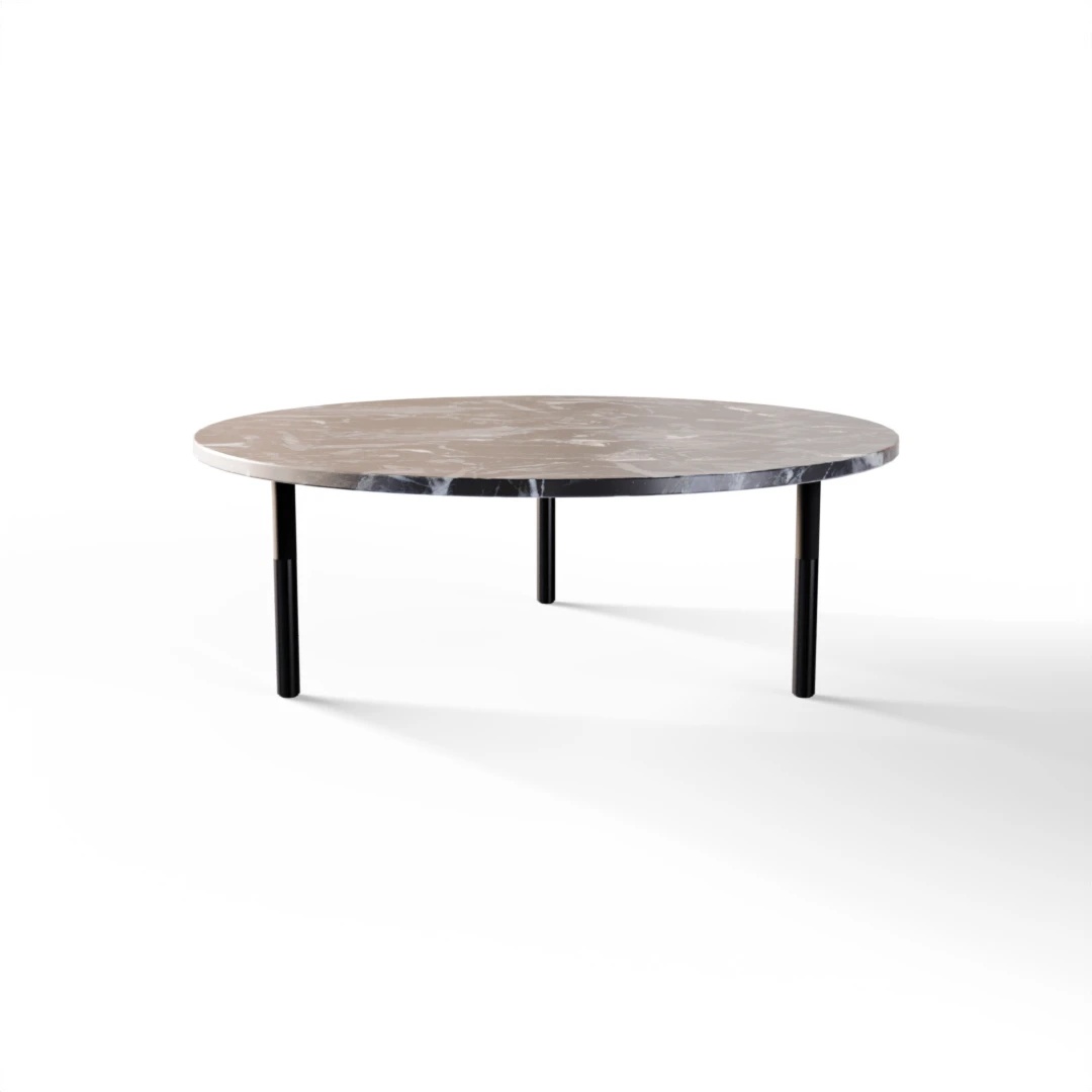 TABLE 2027 » VAN GOGH GREY / MATT BLACK/BRUSHED BLACK