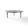 TABLE 2027 » VAN GOGH GREY / MATT BLACK/POLISHED STAINLESS