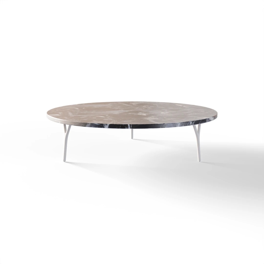 TABLE 2031 » VAN GOGH GREY / MATT WHITE