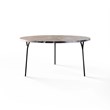 TABLE 2033 » VAN GOGH GREY / BRUSHED BLACK