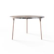 TABLE 2034 » VAN GOGH GREY / BRUSHED COPPER 