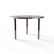 TABLE 2037 » VAN GOGH GREY / MATT BLACK/BRUSHED COPPER