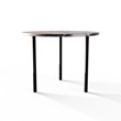 TABLE 2044 » VAN GOGH GREY / MATT BLACK/BRUSHED BLACK