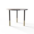 TABLE 2044 » VAN GOGH GREY / MATT BLACK/BRUSHED GOLD 