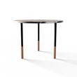 TABLE 2044 » VAN GOGH GREY / MATT BLACK/BRUSHED COPPER 