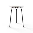 TABLE 2070 » VAN GOGH GREY / MATT BLACK
