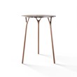TABLE 2070 » VAN GOGH GREY / BRUSHED COPPER