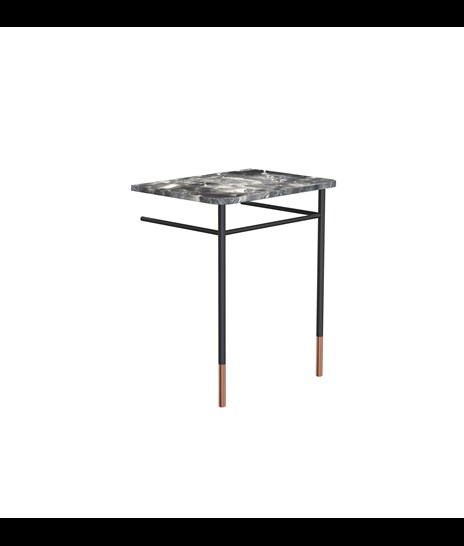 TISCH-SET 2084 » VAN GOGH GREY/SCHWARZ MATT/KUPFER GEBÜRSTET