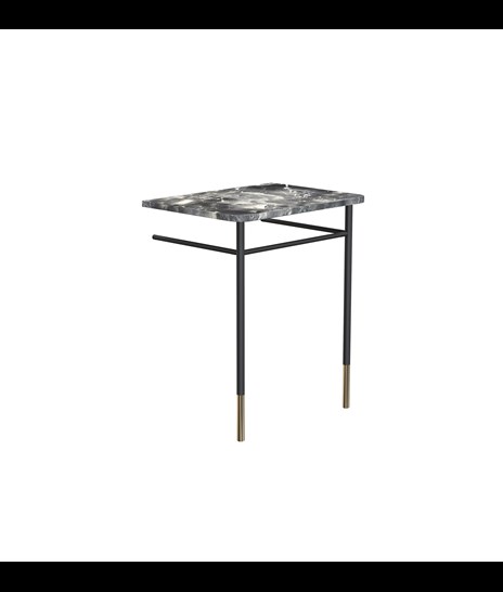 MEUBELSET 2084 » VAN GOGH GREY/MAT ZWART/GEPOLIJST GOUD