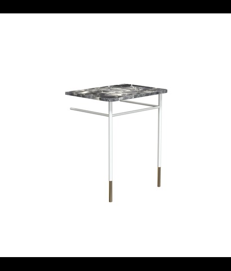 MEUBELSET 2084 » VAN GOGH GREY/MAT WIT/GEGORSTELD GOUD