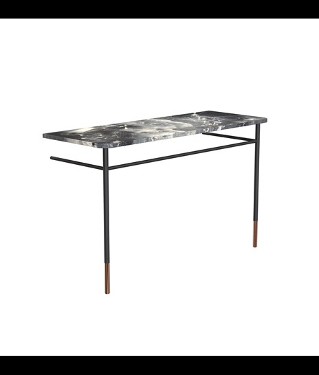 MØBELSETT 2085 » VAN GOGH GREY/MATT SVART/POLERT KOBBER