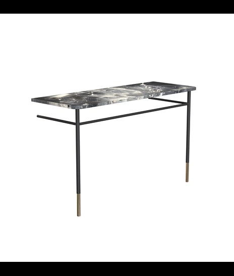 MØBELSETT 2085 » VAN GOGH GREY/MATT SVART/POLERT GULL