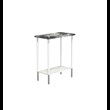 BORD 2088 » VAN GOGH GREY / MATT VIT/BORSTAD ROSTFRITT