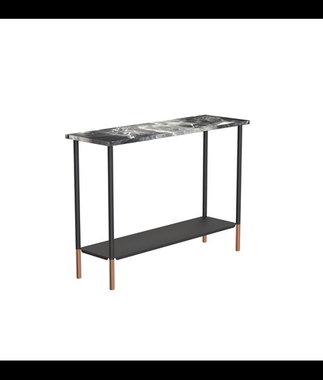 TISCH-SET 2089 » VAN GOGH GREY / SCHWARZ MATT/KUPFER GEBÜRSTET