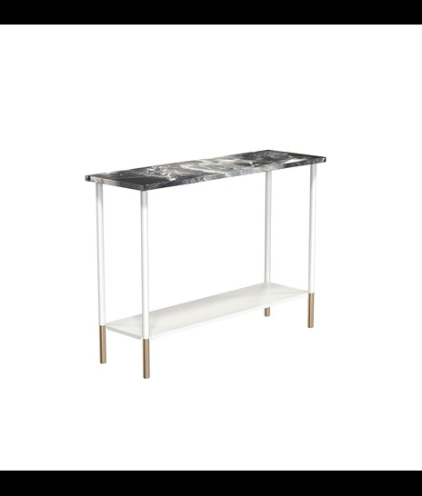 MÖBELSET 2089 » VAN GOGH GREY / MATT VIT/BORSTAD GULD
