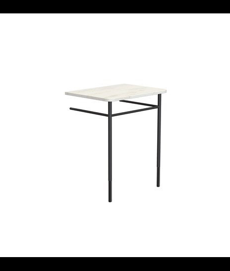 MØBELSÆT 3084 » ORIENTAL WHITE/MAT SORT/BØRSTET SORT