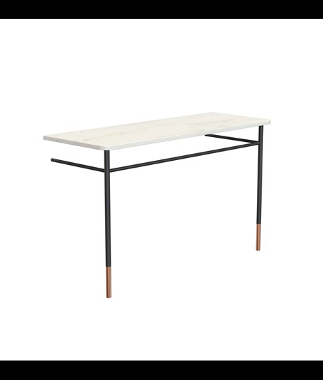 SET DI MOBILI 3085 » ORIENTAL WHITE/NERO OPACO/RAME SPAZZOLATO