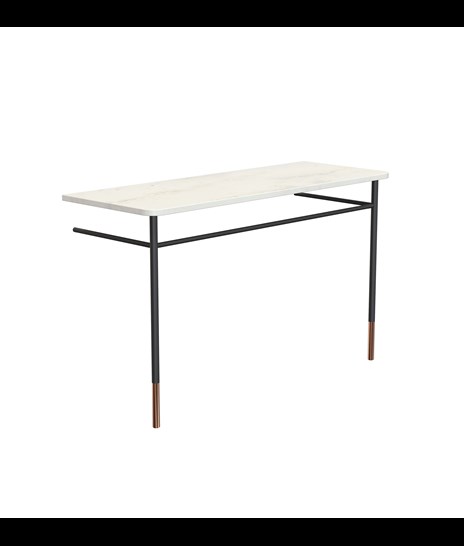 TABLE SET 3085 » ORIENTAL WHITE/MATT BLACK/POLISHED COPPER