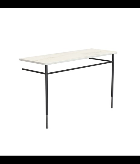 TABLE SET 3085 » ORIENTAL WHITE/MATT BLACK/POLISHED STAINLESS