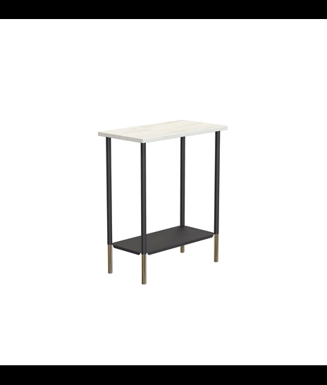 TABLE 3088 » ORIENTAL WHITE / MATT BLACK/POLISHED GOLD