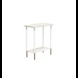 TISCH 3088 » ORIENTAL WHITE / WEIß MATT/GOLD GEBÜRSTET