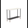 MÖBELSET 3089 » ORIENTAL WHITE / MATT SVART/BORSTAD KOPPAR