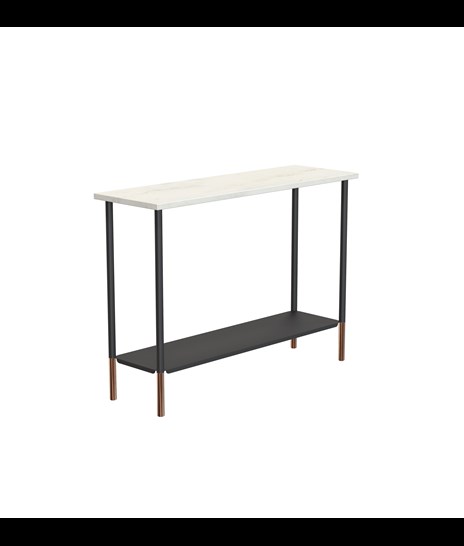 MÖBELSET 3089 » ORIENTAL WHITE / MATT SVART/POLERAD KOPPAR