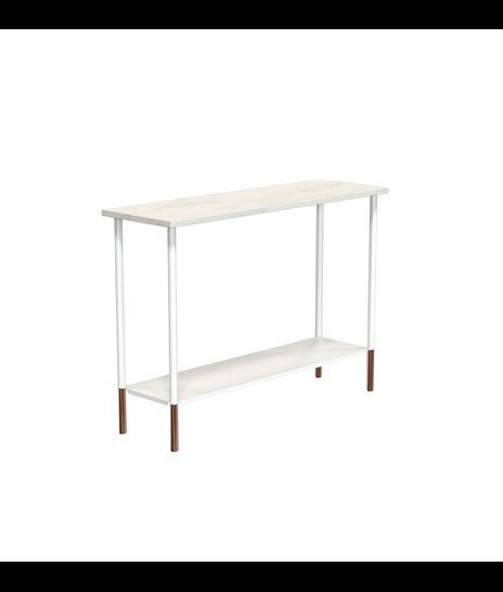 MÖBELSET 3089 » ORIENTAL WHITE / MATT VIT/POLERAD KOPPAR