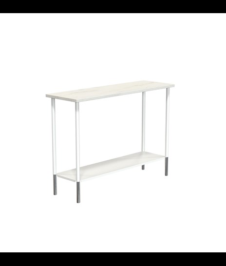 MÖBELSET 3089 » ORIENTAL WHITE / MATT VIT/POLERAD ROSTFRITT