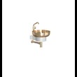 BASIN SET 4001 » MATT WHITE/BRUSHED GOLD
