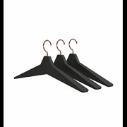HANGER 3013-3 » MATT BLACK / POLISHED COPPER