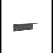 COAT RACK 4002 » MATT BLACK / POLISHED COPPER