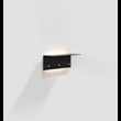 COAT RACK 4004 WITH LED » MATT BLACK/POLISHED STAINLESS