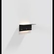 COAT RACK 4004 WITH LED » MATT BLACK/POLISHED COPPER