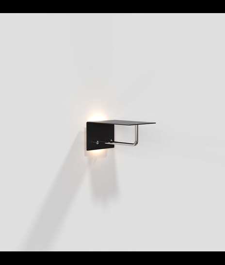 HATTEHYLDE 4016 MED LED » MAT SORT / POLERET RUSTFRI