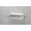COAT RACK 4017 WITH LED » MATT WHITE/POLISHED STAINLESS