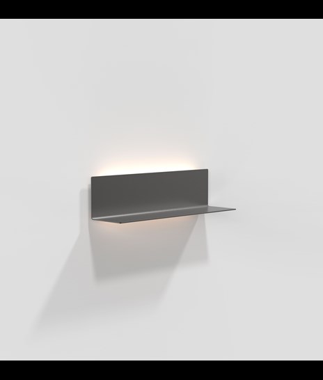 REGAL 4021 MIT LED » SCHWARZ GEBÜRSTET