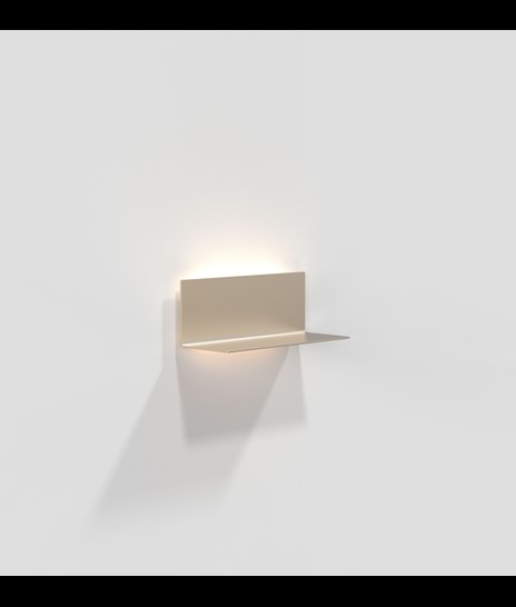 SHELF 4046 WITH LED » BRUSHED GOLD