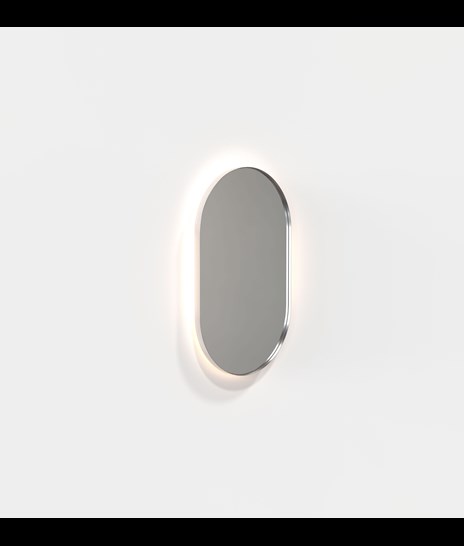 SPEJL 4138 INKL. LED-BAGGRUNDSLYS » BØRSTET RUSTFRI