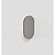 MIROIR 4138 AVEC LED-PANNEAU ARRIÈRE » NOIR MAT