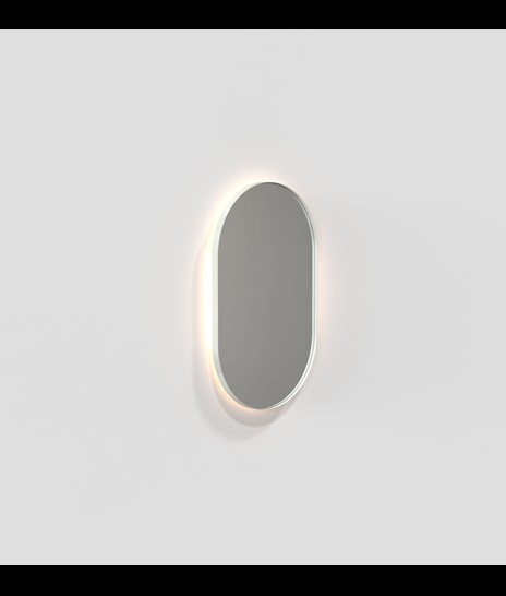 SPEJL 4138 INKL. LED-BAGGRUNDSLYS » MAT HVID