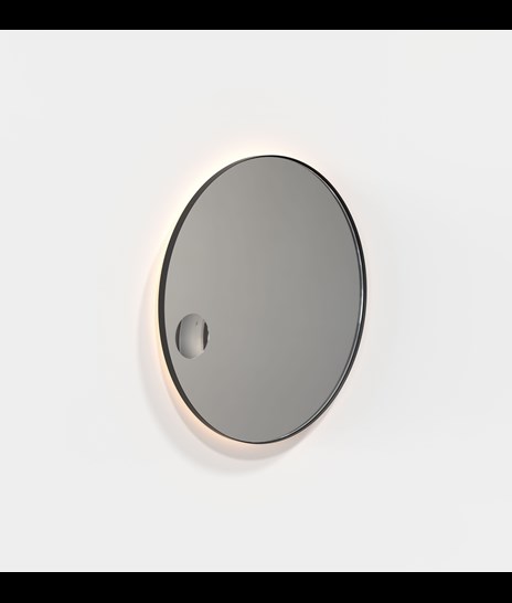 SPIEGEL 4141 MET LED-ACHTERPLAAT » MAT ZWART