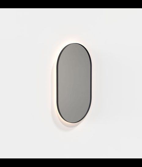 SPEGEL 4145 INKL. LED-BAKPLATTA » MATT SVART