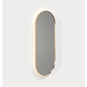 MIRROR 4146 INCL. LED-BACK LIGHT » BRUSHED GOLD