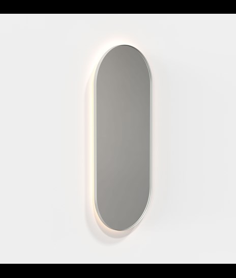 SPEJL 4146 INKL. LED-BAGGRUNDSLYS » MAT HVID