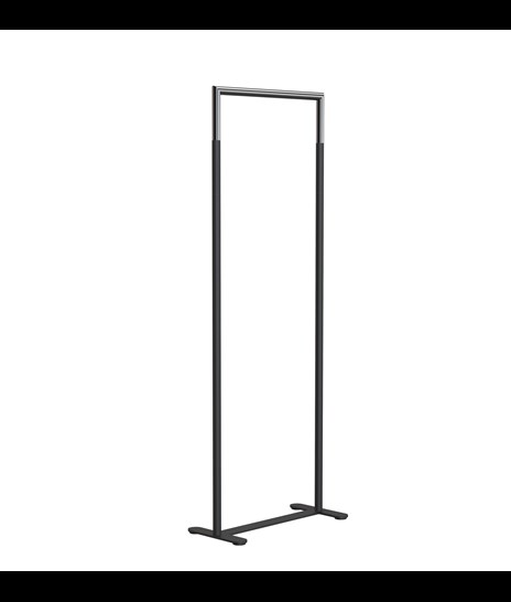 CLOTHES STAND 6002H » MATT BLACK / BRUSHED BLACK