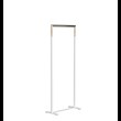 CLOTHES STAND 6002H » MATT WHITE / POLISHED GOLD