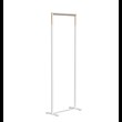 CLOTHES STAND 6002H » MATT WHITE / BRUSHED GOLD