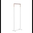 CLOTHES STAND 6002H » MATT WHITE / BRUSHED COPPER