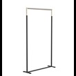 CLOTHES STAND 6003H » MATT BLACK / BRUSHED GOLD